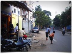 Street Cricket - Chennai In Focus