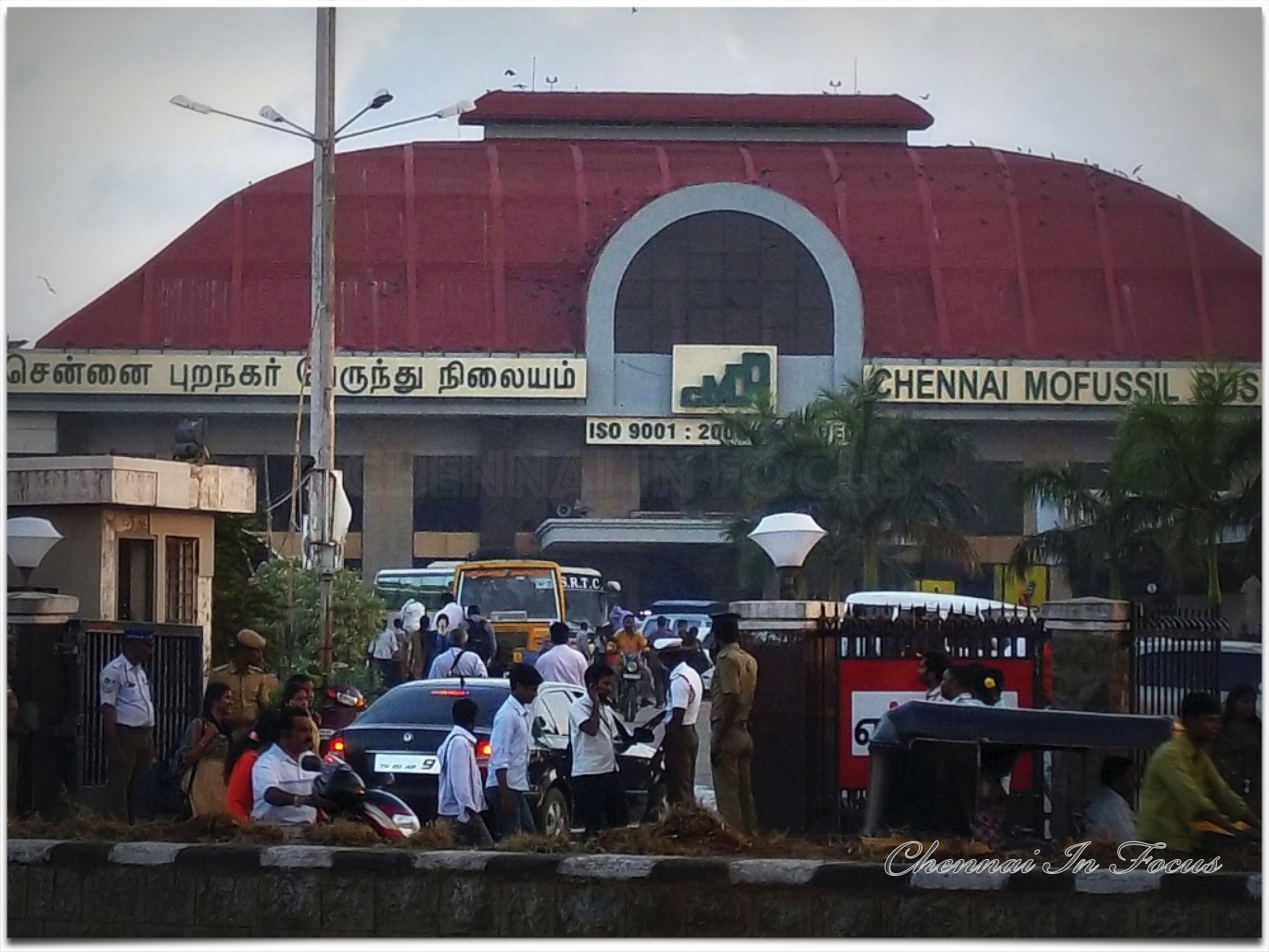 The Chennai Mofussil Bus Terminus or CMBT - Chennai In Focus