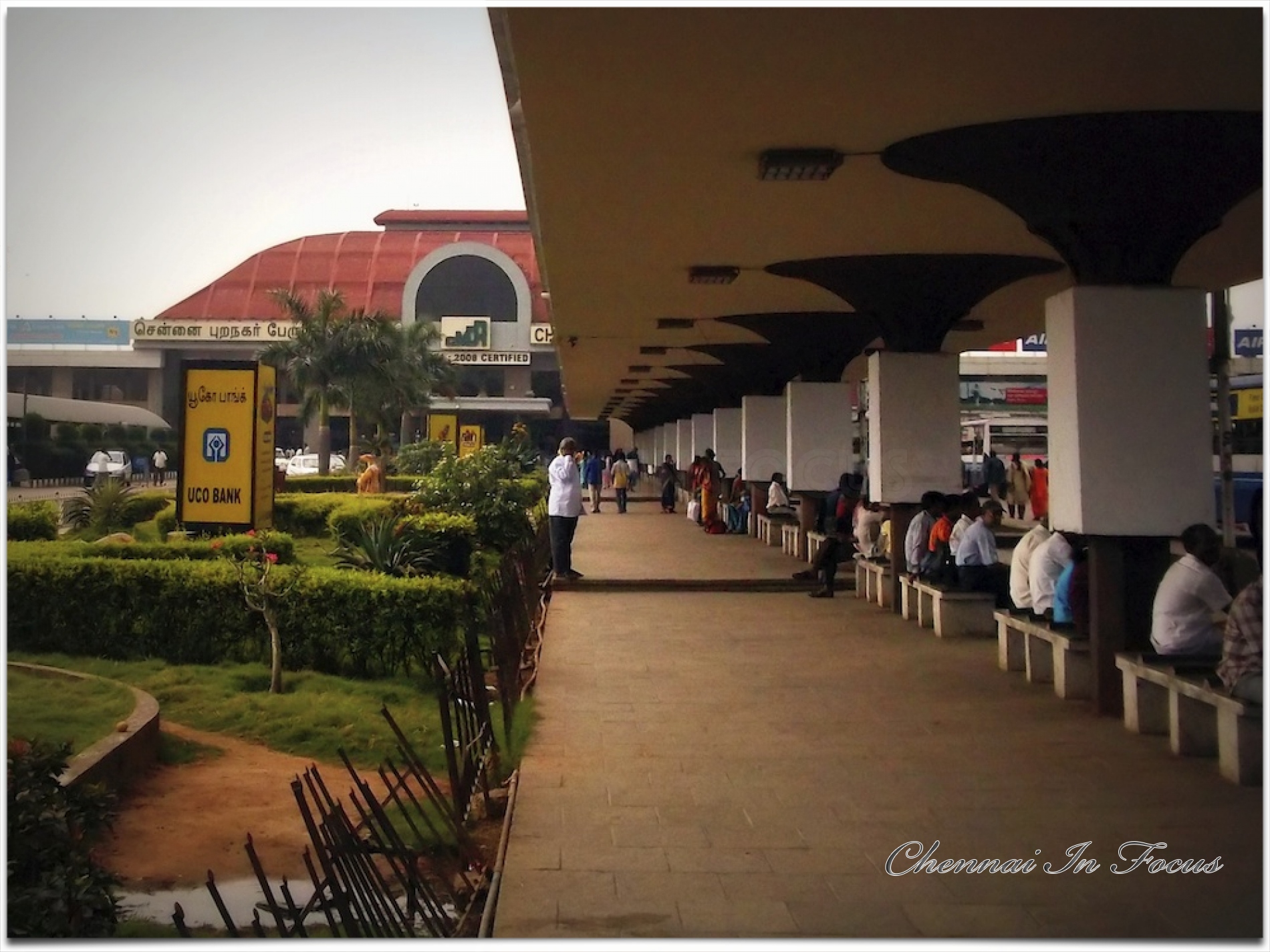 The Chennai Mofussil Bus Terminus or CMBT - Chennai In Focus