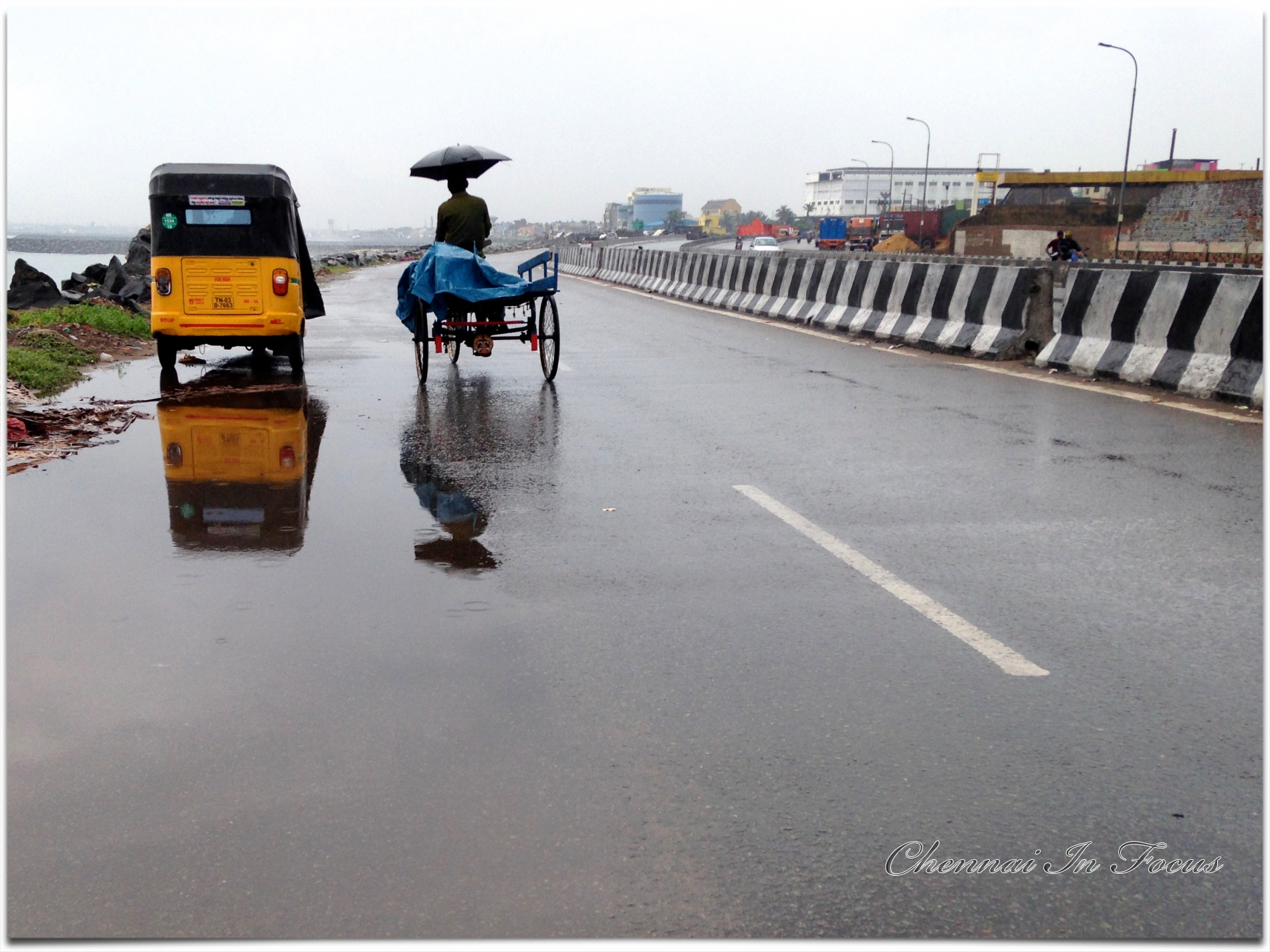 Chennai Raining - monsoon rain started