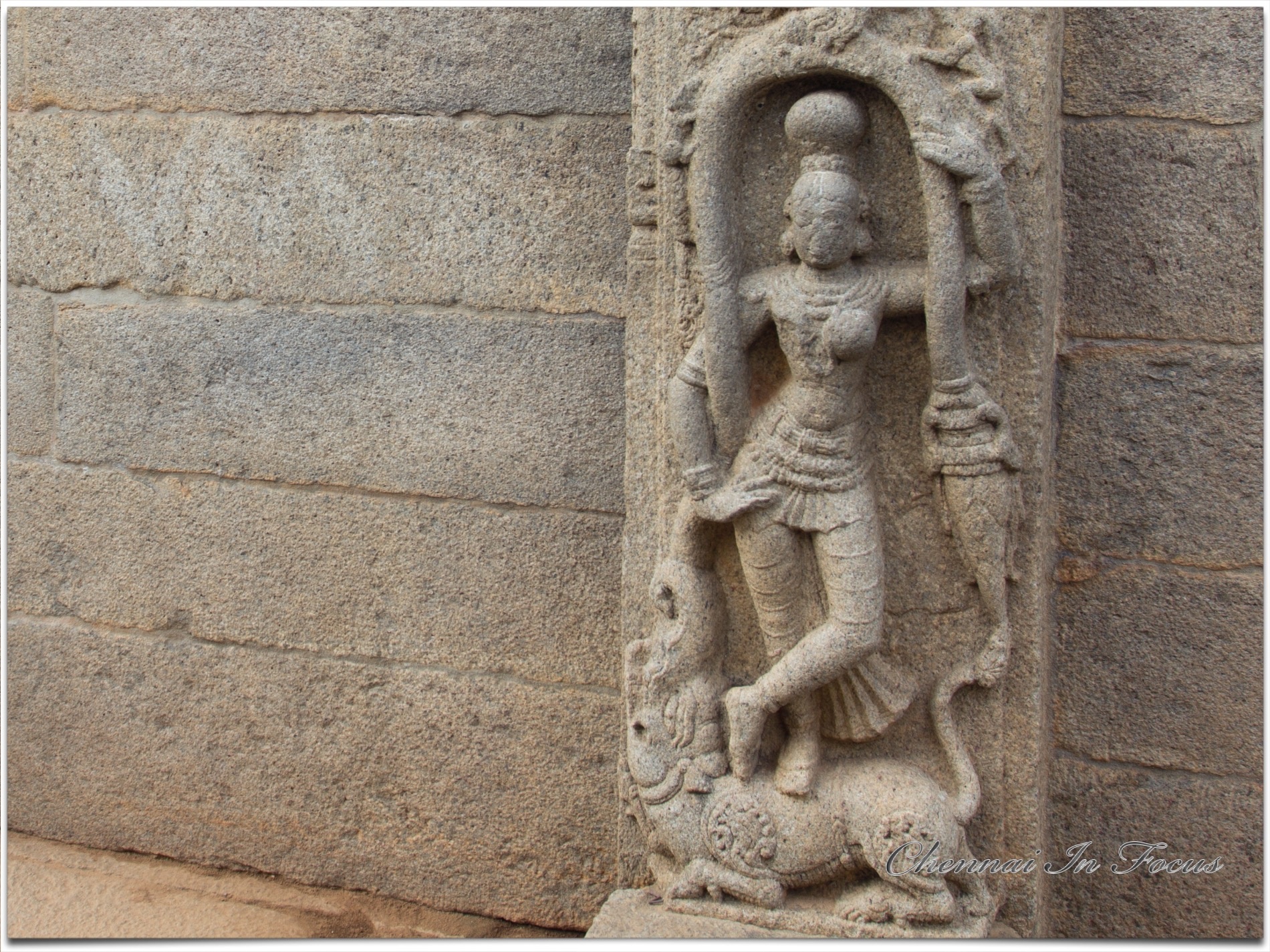 A gateway door in Mamallapuram, mahabalipuram