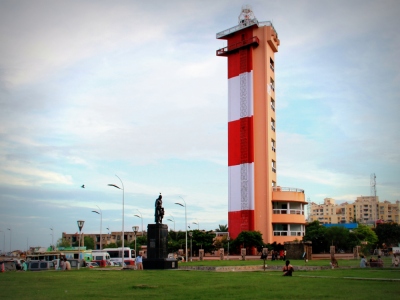 The Madras Light House | Lighthouse, Chennai | சென்னைக் கலங்கரை விளக்கம்
