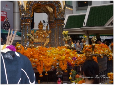 Erawan Shrine in Bangkok Thailand